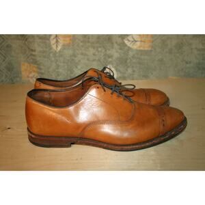 Brooks Brothers Brown Leather Dress Captoe Oxfords 10.5 3E